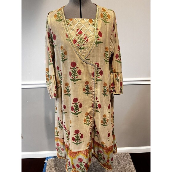 ACQUARD‎ Size Large pakistani indian Dress - Picture 1 of 9
